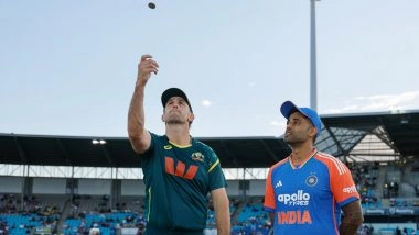 IND vs AUS 4th T20I Toss Report and Playing XI: Mitchell Marsh Opts To Bowl, Australia Announces Four Changes As Glenn Maxwell Returns