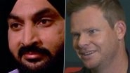 Steve Smith Fires Witty Jibe at Monty Panesar Ahead of Ashes 2025-26 Opener After Ex-England Spinner Calls for Re-Igniting Sandpapergate Controversy (Watch Video)