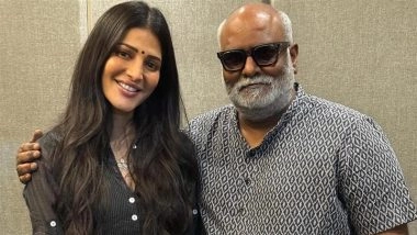 ‘GlobeTrotter’ First Single: Shruti Haasan and MM Keeravaani’s Song From Mahesh Babu-SS Rajamouli’s Upcoming Film Out! (Watch Video)