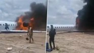 Congo Plane Crash: Plane Carrying DRC Minister of Mines Delegation Crashes at Kolwezi Airport (Watch Videos) Congo Plane Crash: Plane Carrying DRC Minister of Mines Delegation Crashes at Kolwezi Airport (Watch Videos)