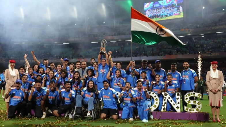 Harmanpreet Kaur Expresses Gratitude of Sharing Maiden ICC Women’s World Cup 2025 Trophy 