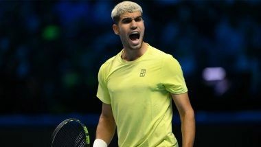 Nitto ATP Finals 2025: Carlos Alcaraz Maintains Perfect Record Against Alex de Minaur With Solid Opening Win