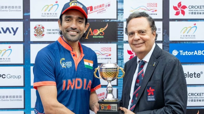 Robin Uthappa Shines As India Defeat Pakistan by Two Runs in Hong Kong Sixes 2025
