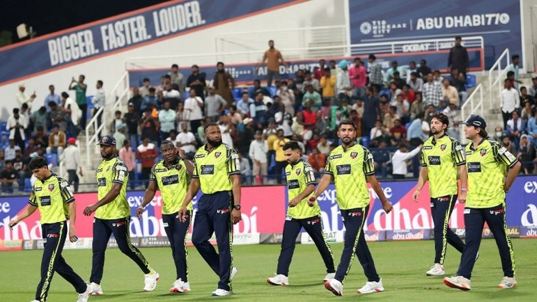 Abu Dhabi T10 League 2025: Phil Salt Scores Half-Century As UAE Bulls Overcome Ajman Titans by 47 Runs