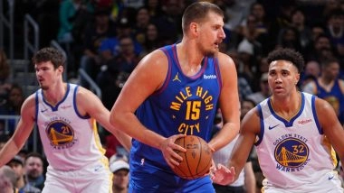 Denver Nuggets Beat Golden State Warriors in NBA Cup 2025; Nikola Jokic Stars As Stephen Curry-Less Warriors Suffer Defeat In Competition Opener