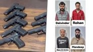 Pakistan ISI-Linked Arms Smuggling Racket Busted in Delhi; 4 Arrested With Weapons Made in Turkey and China (See Pics and Video)