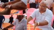 Bihar: Former Dy CM Tarkishore Prasad Caught on Camera Threatening Journalist Who Questioned Him on Public Issues, RJD Hits Out at BJP After Video Goes Viral Bihar: Former Dy CM Tarkishore Prasad Caught on Camera Threatening Journalist Who Questioned Him on Public Issues, RJD Hits Out at BJP After Video Goes Viral
