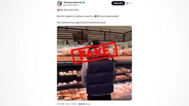 Did a Muslim Migrant Urinate on Pork in a French Supermarket? Fact Check Reveals It Was a Prank Video