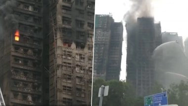Hong Kong Fire Videos: Clips Show Massive Destruction Caused by Blaze at High-Rise Residential Buildings, Death Toll Reaches 44