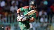 BAN vs IRE 3rd T20I 2025: Shamim Hossain Included in Bangladesh's Squad for Third T20I Against Ireland