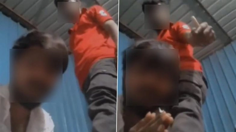 Surat Horror: Man Beaten, Forced to Lick Attacker’s Feet at Knife Point in Gujarat; Video Goes Viral