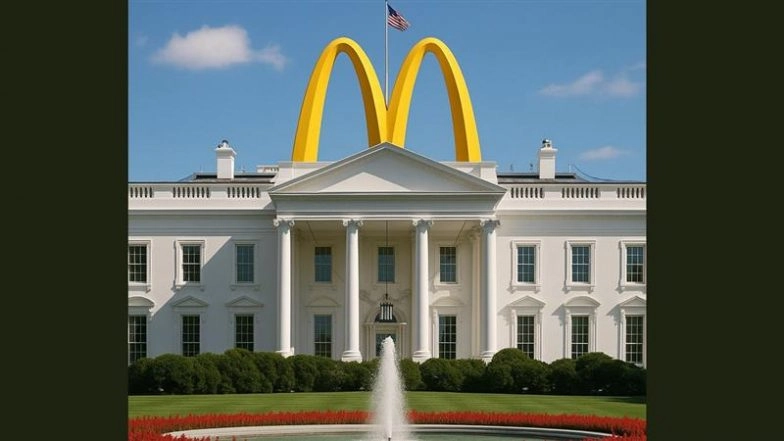 White House Shares McDonald’s-Themed Image as Donald Trump Jokes He’s the ‘First Former McDonald’s Fry Cook’ to Become US President