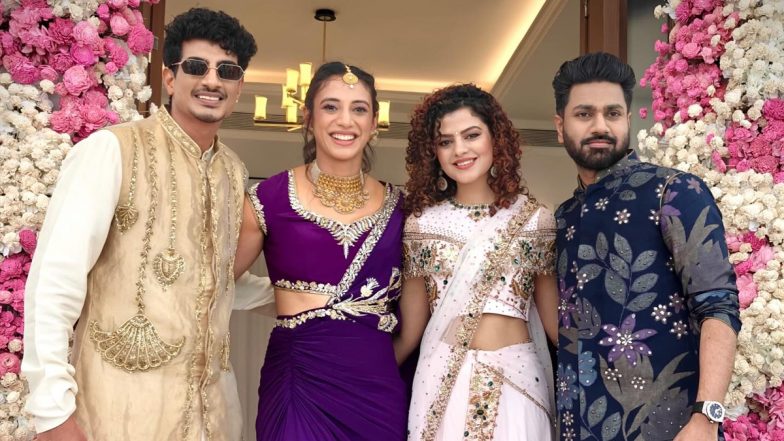 Smriti Mandhana, Palaash Muchhal Pre-Wedding Bash: Palak Muchhal Offers a Glimpse Into Her Brother&rsquo;s and Women Indian Cricketer&rsquo;s Pre-Wedding Celebrations (See Post)