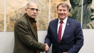 US: Indian Ambassador Vinay Kwatra Meets Republican Senator Mike Rounds To Discuss Cooperation in Technology and Innovation (See Pic)