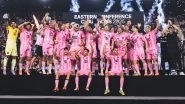 Inter Miami CF Lift Eastern Conference Trophy, Advance to MLS Cup 2025 for First Time After 5–1 Win Over New York City FC