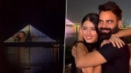 &lsquo;From 0 to Here&rsquo;: Social Media Influencer Neetu Bisht Gets Teary-Eyed After Her Name Lights Up Bandra-Worli Sea Link, YouTuber Expresses Heartfelt Gratitude for the Big Honour (Watch Video)