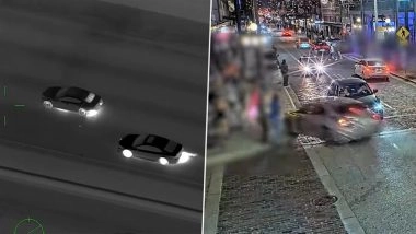 Florida Car Crash: 4 Killed, 13 Injured After 22-Year-Old Man Crashes Vehicle Into Bar Patio While Fleeing Police in Tampa; Video Surfaces