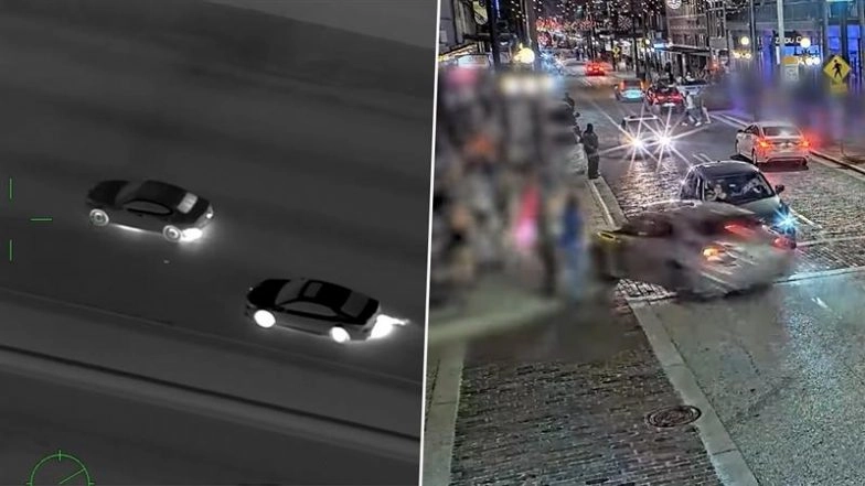 Florida Car Crash: 4 Killed, 13 Injured After 22-Year-Old Man Crashes Vehicle Into Bar Patio While Fleeing Police in Tampa; Video Surfaces