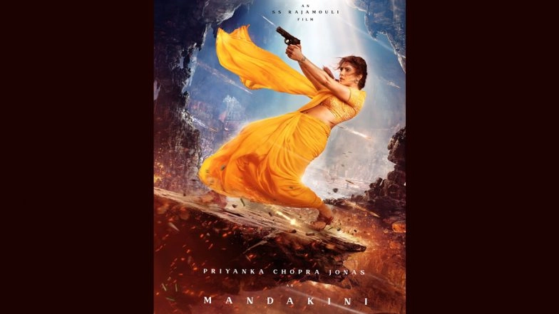 'Globe Trotter': SS Rajamouli Unveils Priyanka Chopra&rsquo;s First Look, Calls Her &lsquo;The Woman Who Redefined Indian Cinema on Global Stage&rsquo; (View Post)
