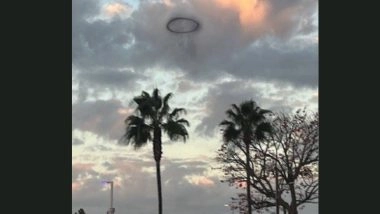 UFO in California? Strange Black Ring Spotted Over Disneyland at Dawn Turns Out to Be Pyrotechnic Testing, Says Park