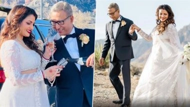 Bengali Actress Tanusree Chakraborty Marries IT Professional Sujit Basu in Intimate Ceremony in Las Vegas; First Pictures of Newlyweds Out!