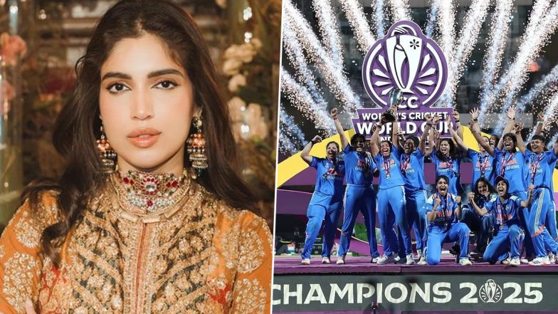 Bhumi Pednekar Hails Indian Women’s Cricket Team’s Historic World Cup 2025 Win, Says ‘Victory Is Not Just About Lifting a Cup, but Lifting the Dreams of Millions’