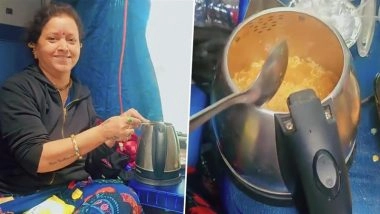 Viral Video Shows Woman Cooking Maggi Inside Train, Central Railway Initiates Action