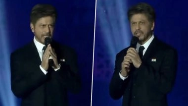 Shah Rukh Khan Pays Heartfelt Tribute to 26/11, Pahalgam Terrorist Attack and Delhi Blast Victims at Global Peace Honours 2025 in Mumbai (Watch Video)