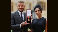 Sir David Beckham Becomes Emotional After Receiving His Knighthood, Says &lsquo;Without Doubt; This Is the Moment That Makes Me Very Proud&rsquo; (Watch Video)