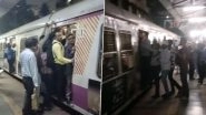Mumbai Local Train Update: Massive Rush at CSMT As Railway Unions Go on Strike, Videos Surface