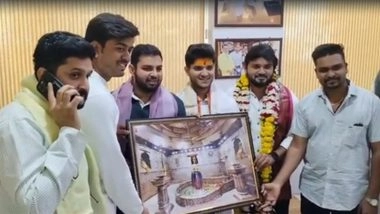‘Bigg Boss 19’ Fame Mridul Tiwari Visits Mahakal Temple in Ujjain; Says He Receives All His Spiritual Energy and Success Through Mahakal’s Blessings