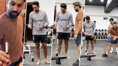 Rohit Sharma Plays 'Shock Pen Prank' As Former India Pacer Dhawal Kulkarni Becomes Prankster's Only Victim (Watch Video)