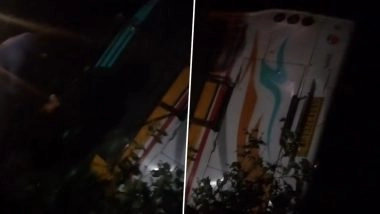 Indore Bus Accident: 3 Dead, Nearly 30 Injured As Passenger Bus Falls Into Gorge; CM Mohan Yadav Announces INR 2 Lakh Ex-Gratia for Kin of Deceased (Watch Videos)