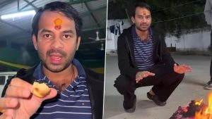 Tej Pratap Yadav Turns Vlogger After Bihar Poll Debacle, Launches ‘TY Vlog’ as He Returns to Social Media With Stories of Litti-Chokha and Bihar Culture (Watch Video)