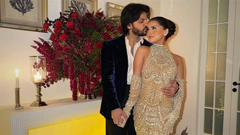 ‘My Whole Heart’: Veer Pahariya Kisses Birthday Girl Tara Sutaria; Rumoured Couple’s Adorable Moments Go Viral (View Post)