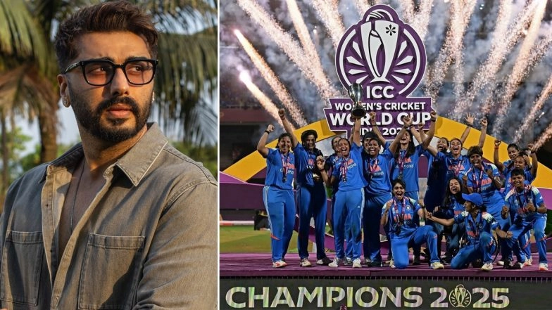 &lsquo;You&rsquo;ve Made History&rsquo;: Arjun Kapoor Lauds Champions in Heartfelt Note, Calls India Women&rsquo;s World Cup 2025 Win a Defining Moment