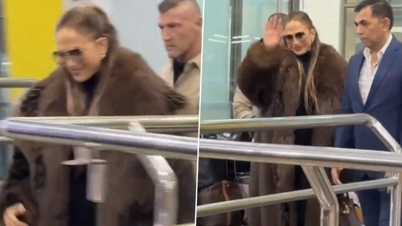 Netra Mantena-Vamsi Gadiraju Wedding: Jennifer Lopez Arrives in Udaipur to Perform at Big-Fat Wedding of US Millionaires (Watch Video)