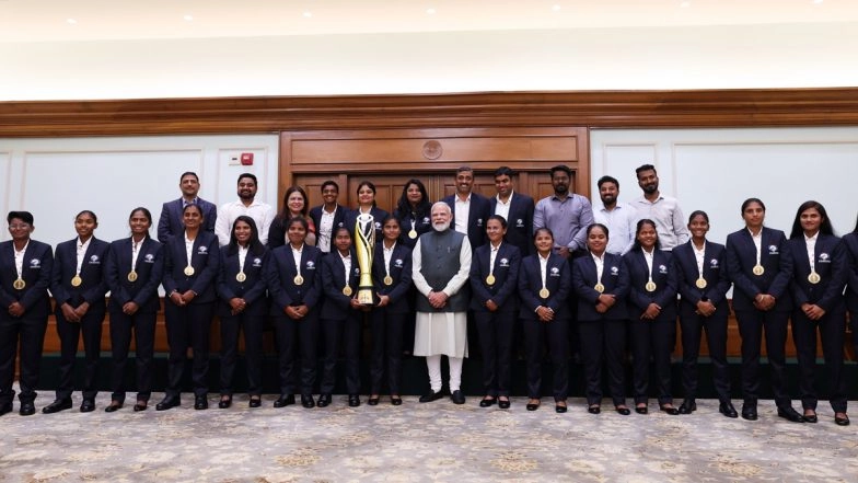 Prime Minister Narendra Modi Praises Indian Women’s Blind Cricket Team for Historic World Cup Win, Says ‘You Have Made Your Mark’