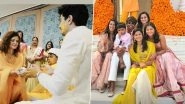 Smriti Mandhana-Palash Muchhal Wedding: Palak Muchhal Posts Beautiful Haldi Moments of Brother Before His Wedding to Indian Cricketer