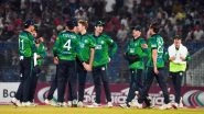 BAN vs IRE 1st T20I 2025: Ireland Snaps 14-Month Win Drought, Defends 181 To Beat Bangladesh in T20I Opener