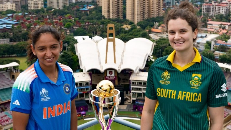 How To Watch IND-W vs SA-W Free Live Streaming Online of ICC Women’s World Cup 2025 Final Match? Get Telecast Details of India Women vs South Africa Women Cricket Match on TV