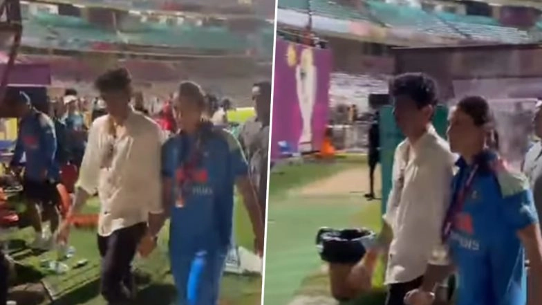 Palash Muchhal and Smriti Mandhana Walk Hand-in-Hand After India Beat ...