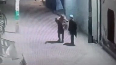 Darvesh Pind Firing: 2 Bike-Borne Attackers Shoot 23 Rounds at AAP Leader Daljit Singh Raju’s House in Punjab (Watch Video)