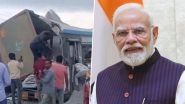 Rangareddy Bus Accident: PM Narendra Modi Condoles Loss of Lives in Telangana Road Mishap, Announces INR 2 Lakhs Ex-Gratia for Victims of Families