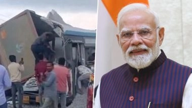 Rangareddy Bus Accident: PM Narendra Modi Condoles Loss of Lives in Telangana Road Mishap, Announces INR 2 Lakhs Ex-Gratia for Victims of Families
