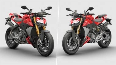 2025 Ducati Streetfighter V2 and Ducati Streetfighter V2 S Launched in India; Check Prices, Specifications and Features of New Ducati Street Bikes