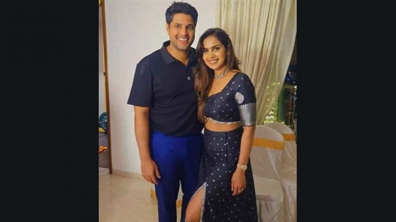 ‘Sometimes Opposites Attract’: Actress Samyuktha Shanmughanathan Marries Cricketer Aniruda Srikkanth in an Intimate Ceremony Attended by Family and Close Friends