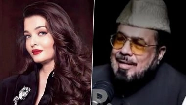 ‘Aishwarya Rai Ki Taraf Se Paigham-E-Nikah’: Pakistani Maulana Mufti Abdul Qavi Claims Bollywood Actress Will Send Him Marriage Proposal After Divorce With Abhishek Bachchan, Says He Will Call Her ‘Ayesha Rai’ (Watch Video)