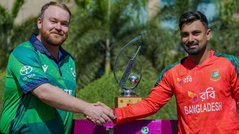 How To Watch BAN vs IRE 2nd T20I 2025 Free Live Streaming Online? Get Free Telecast Details of Bangladesh vs Ireland Cricket Match on TV