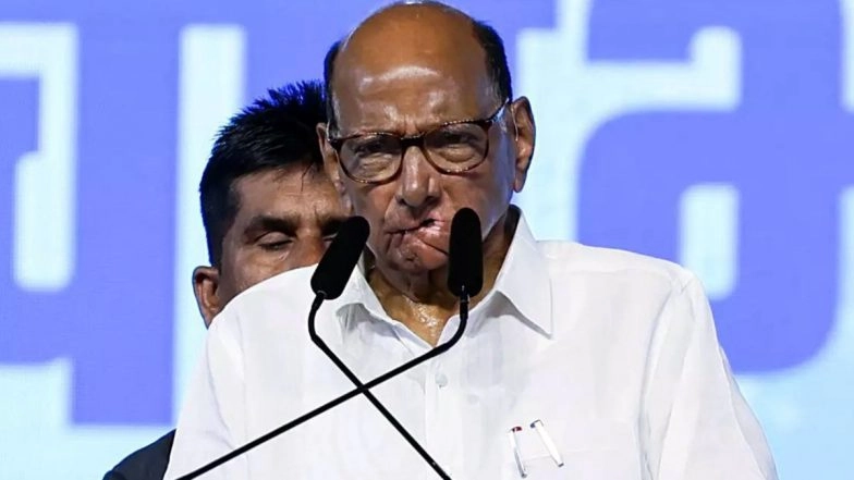 Sharad Pawar Slams MahaYuti Partners for ‘Money-Centric’ Campaigning in Maharashtra Local Body Elections